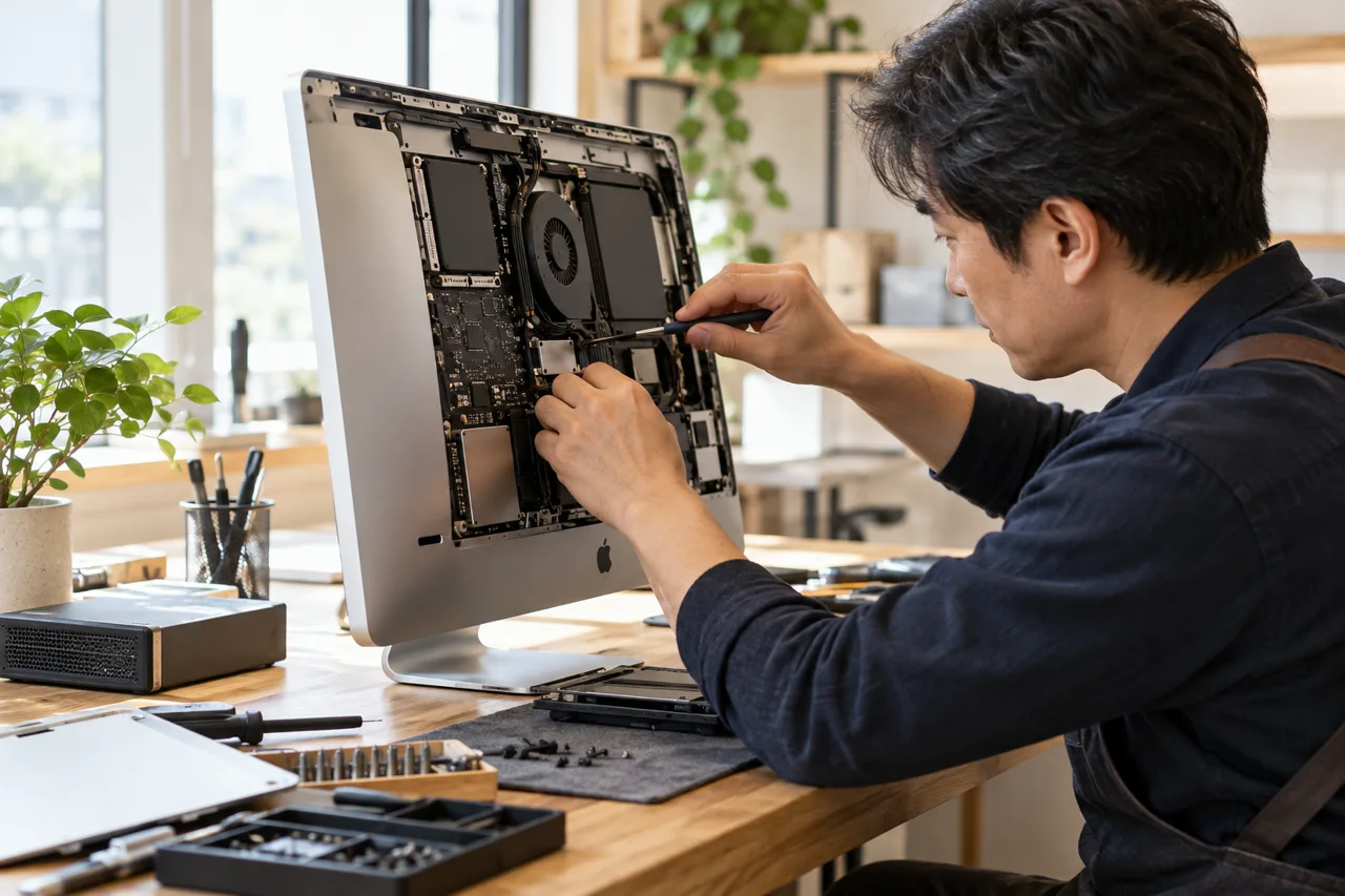 강서구 연결 장비 및 설정 작업 안내 이미지