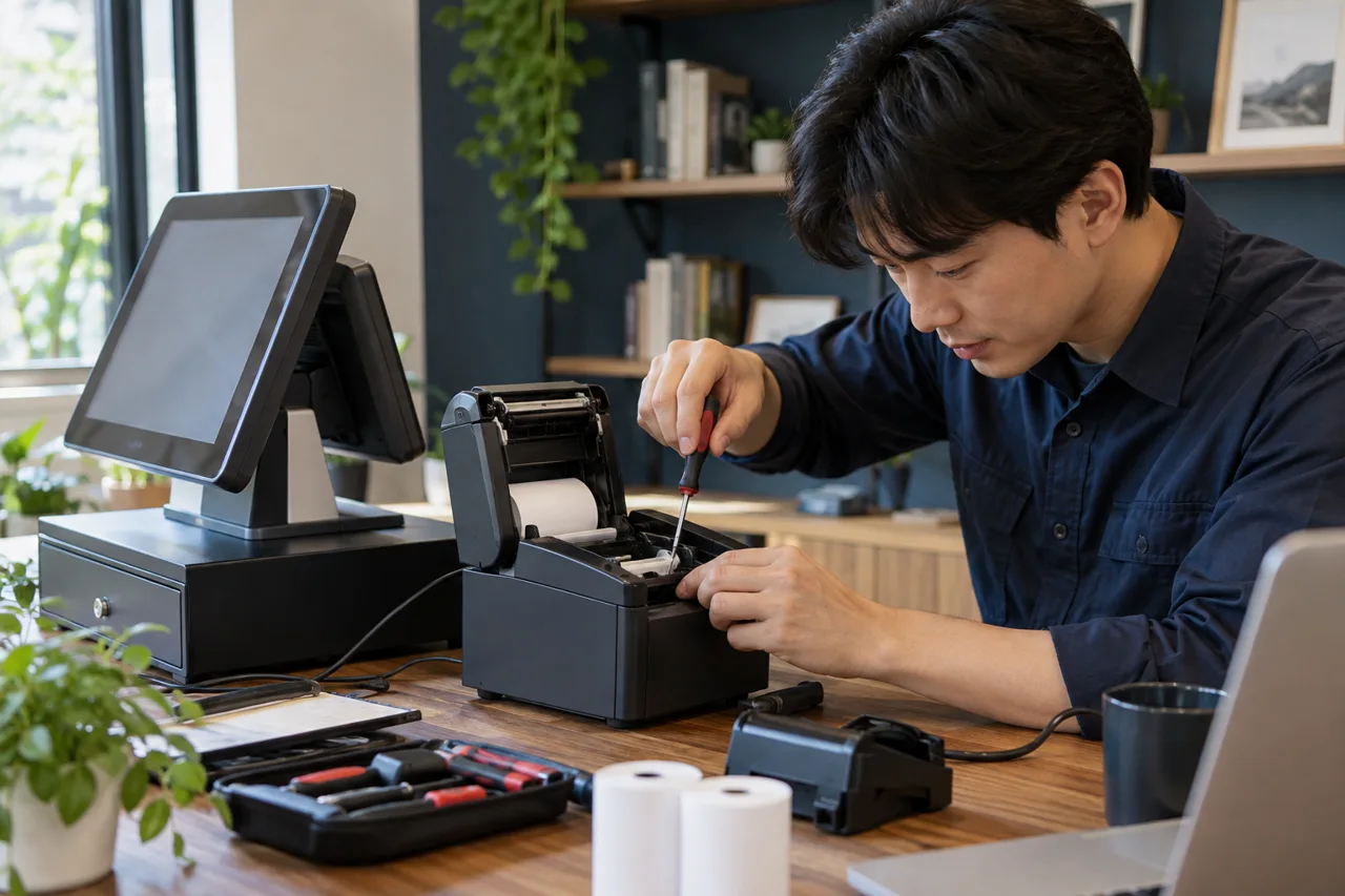 장전동 연결 장비 및 설정 작업 안내 이미지